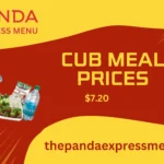 panda express cub meal prices calories menu